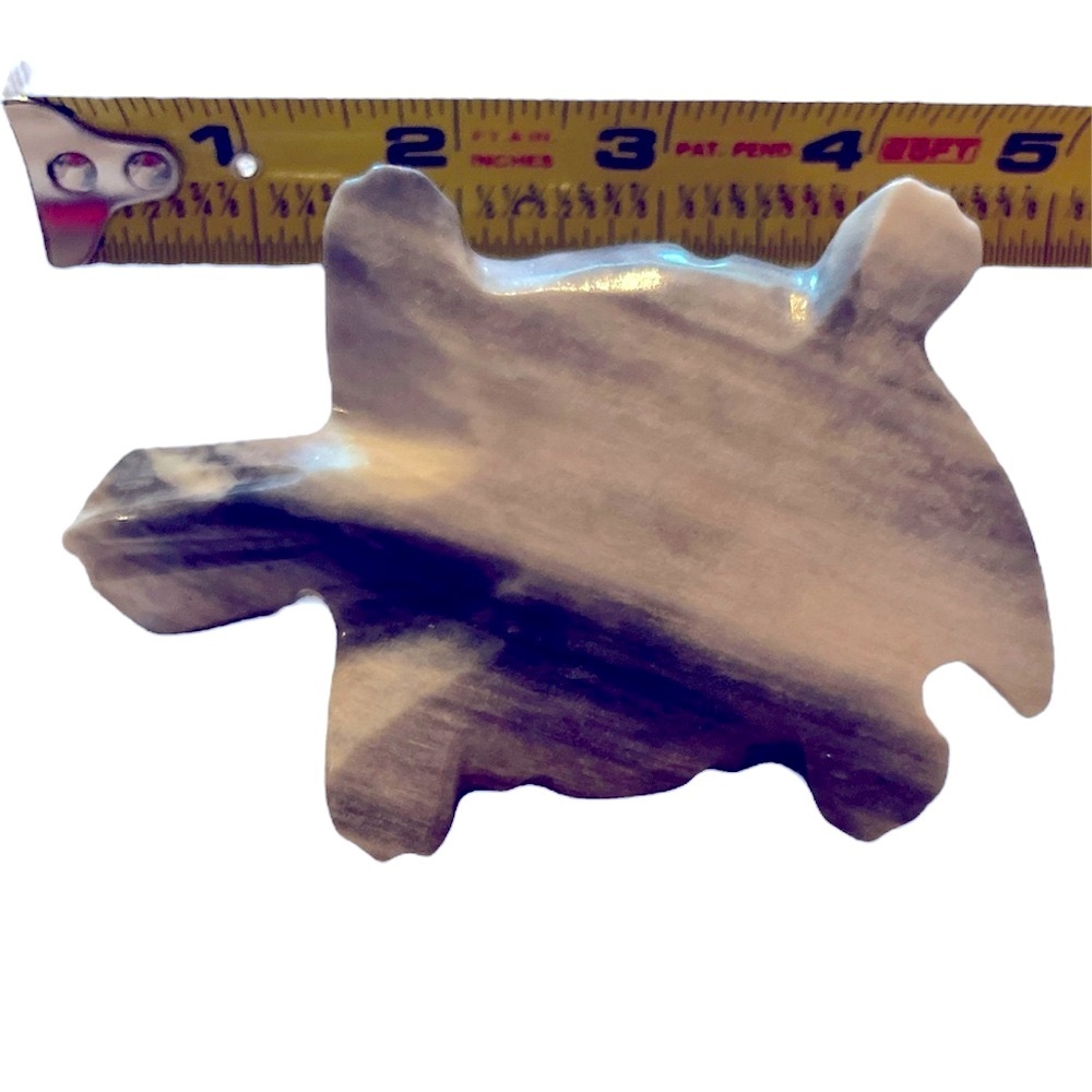 Jasper Carved Turtle - Picture 2 of 2